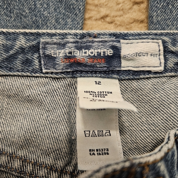 Vintage Original Lizwear Jeans Liz Claiborne Boot cut Fit Jeans, Size 12 - Picture 2 of 4